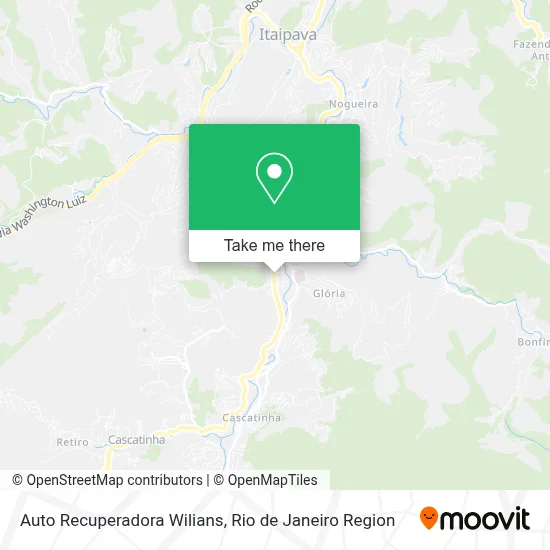 Auto Recuperadora Wilians map