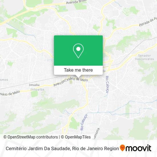 Cemitério Jardim Da Saudade map