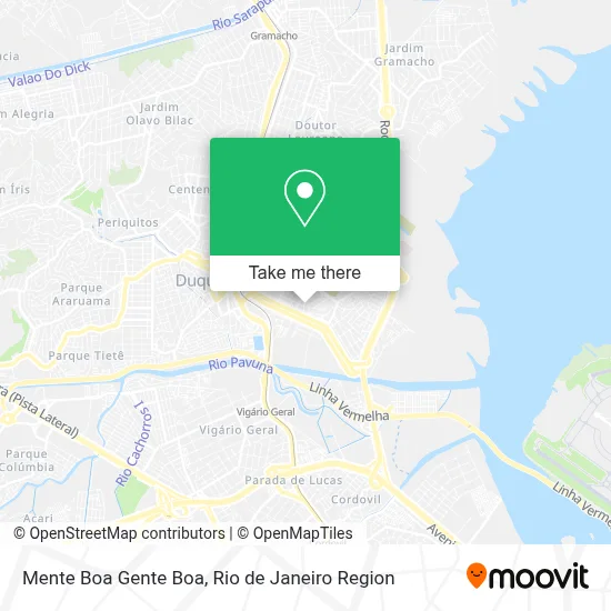 Mente Boa Gente Boa map