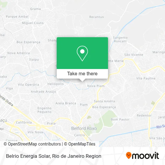 Belrio Energia Solar map