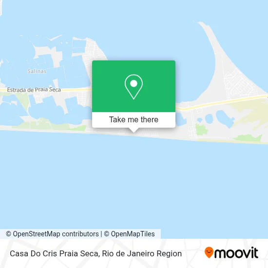 Casa Do Cris Praia Seca map