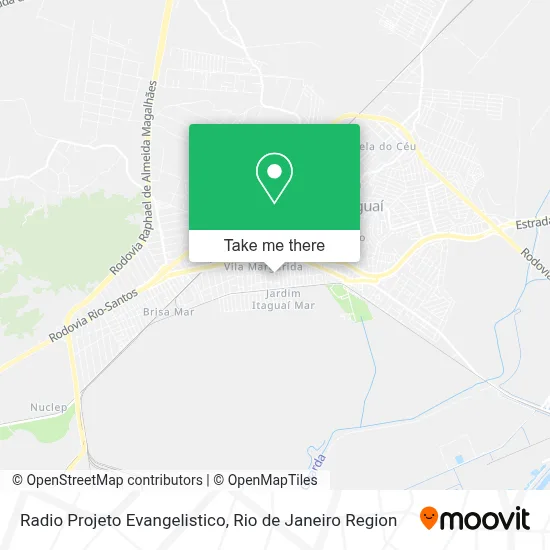 Radio Projeto Evangelistico map