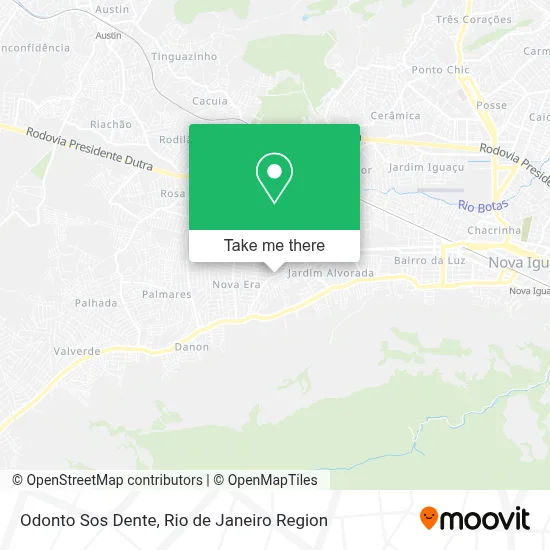 Odonto Sos Dente map