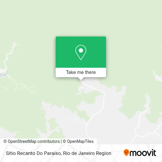 Sítio Recanto Do Paraíso map
