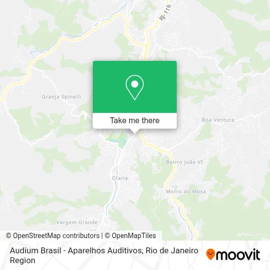 Audium Brasil - Aparelhos Auditivos map