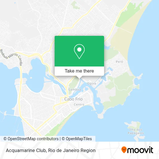 Acquamarine Club map
