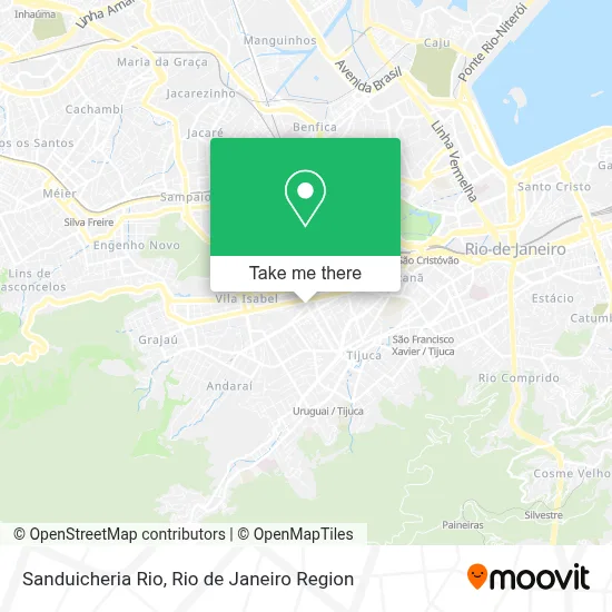 Sanduicheria Rio map