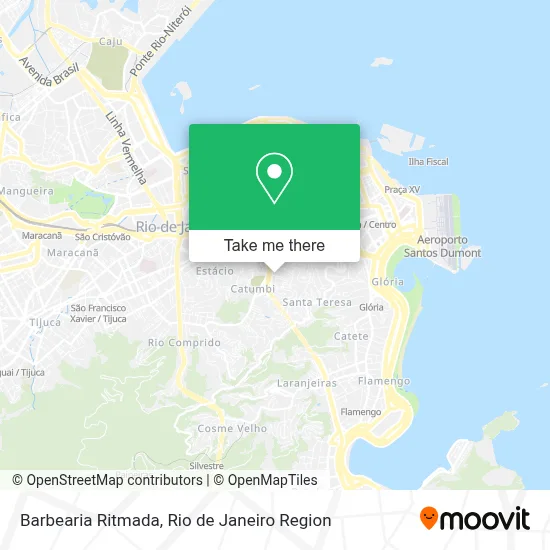 Barbearia Ritmada map