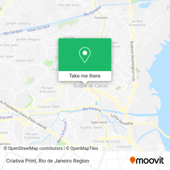 Criativa Print map