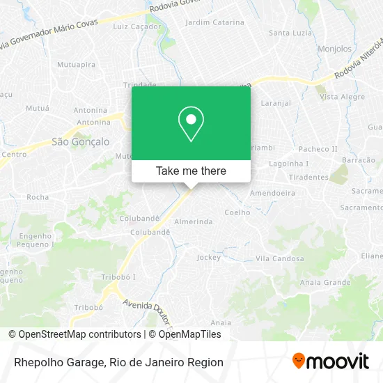 Rhepolho Garage map