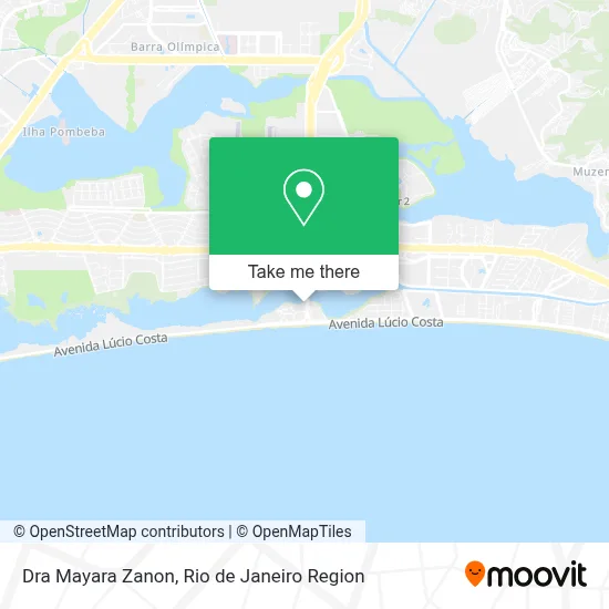 Dra Mayara Zanon map