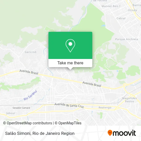 Salão Simoni map