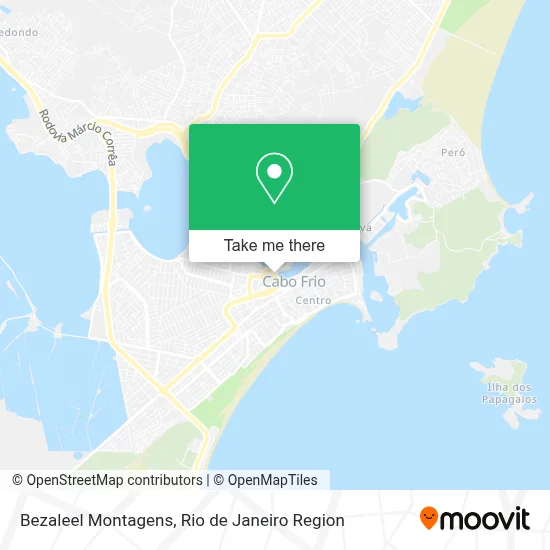 Bezaleel Montagens map