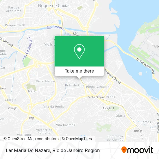 Lar Maria De Nazare map