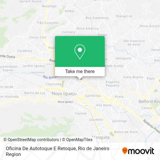 Oficina De Autotoque E Retoque map