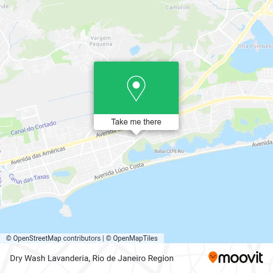Dry Wash Lavanderia map