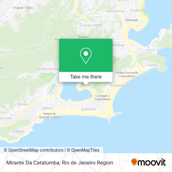Mirante Da Catatumba map