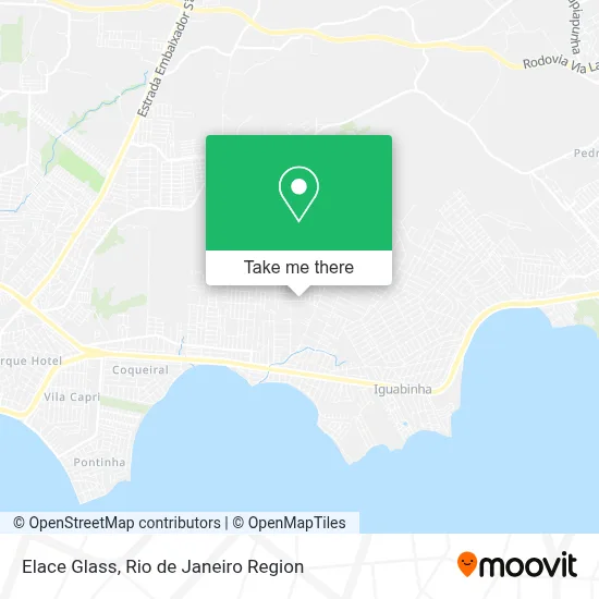 Elace Glass map