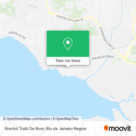 Brechó Tudo De Bom map