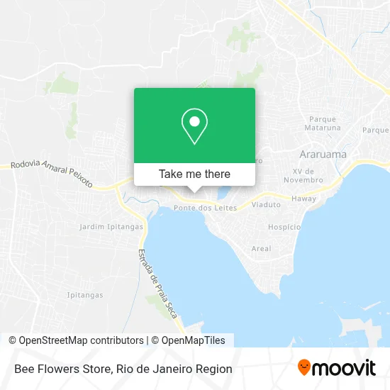 Bee Flowers Store map