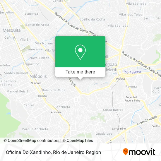 Oficina Do Xandinho map
