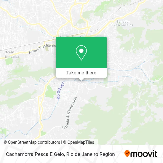 Cachamorra Pesca E Gelo map