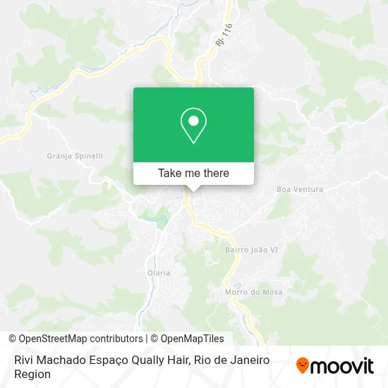 Rivi Machado Espaço Qually Hair map