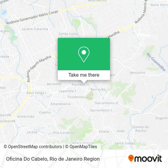 Oficina Do Cabelo map