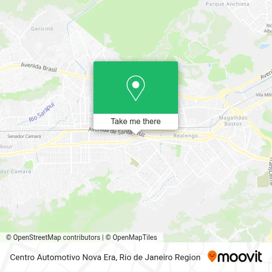 Centro Automotivo Nova Era map