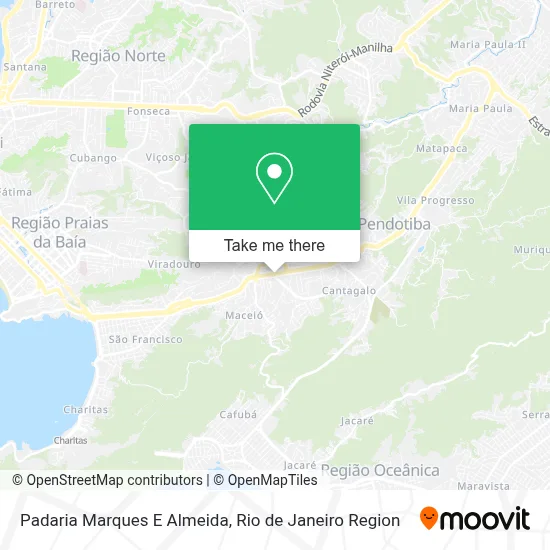 Padaria Marques E Almeida map