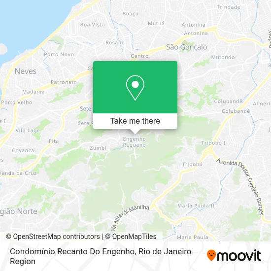 Condomínio Recanto Do Engenho map