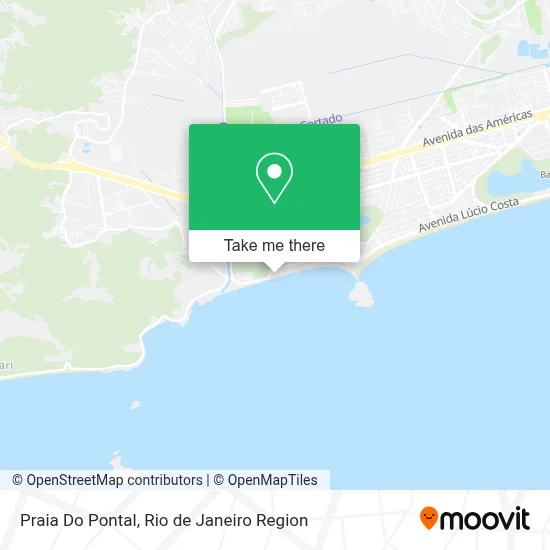 Praia Do Pontal map