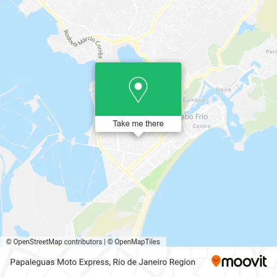 Papaleguas Moto Express map