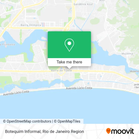 Botequim Informal map