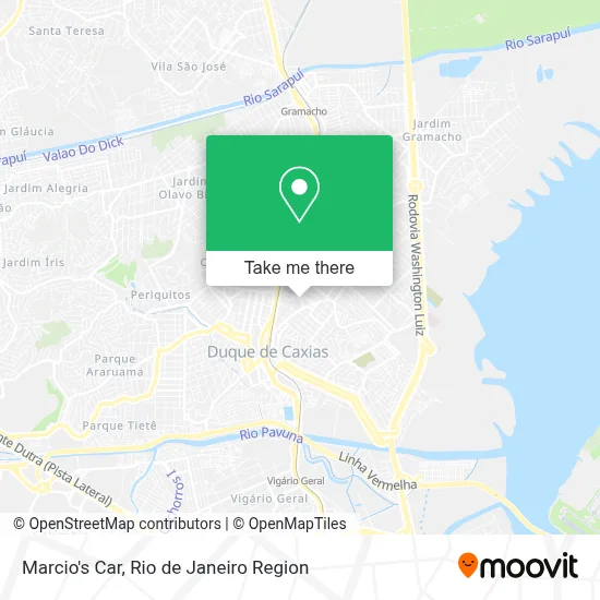 Marcio's Car map