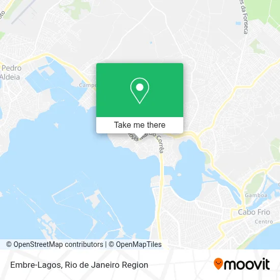 Embre-Lagos map