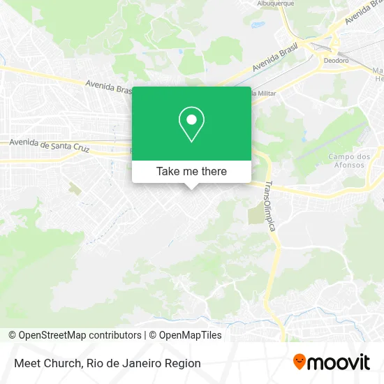 Meet Church map