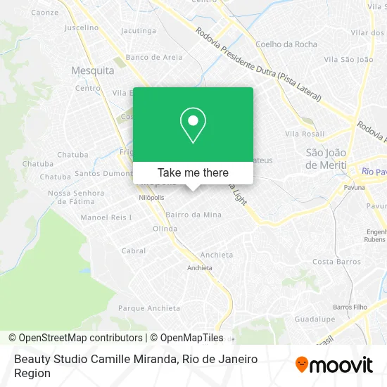 Beauty Studio Camille Miranda map