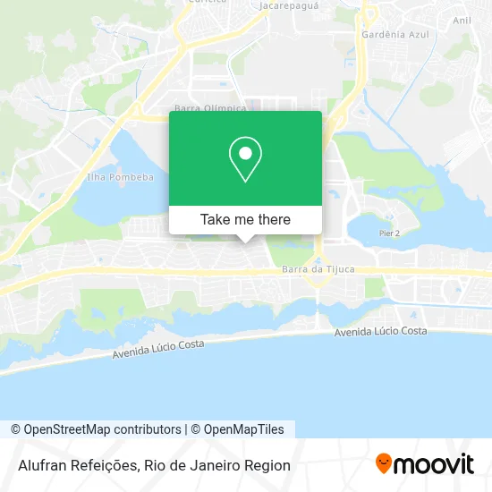Alufran Refeições map