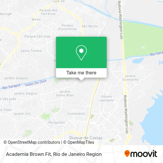 Academia Brown Fit map