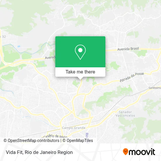 Vida Fit map
