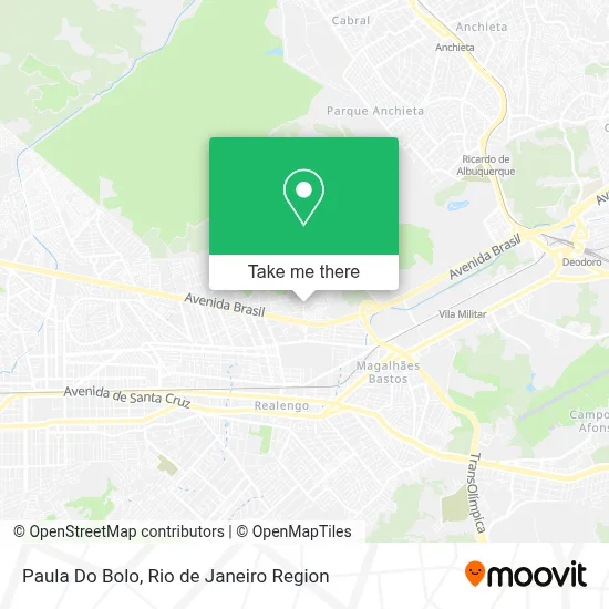 Paula Do Bolo map