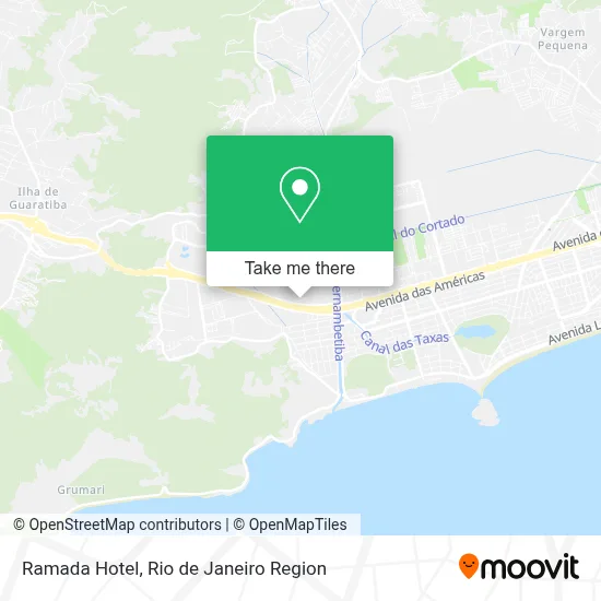 Ramada Hotel map