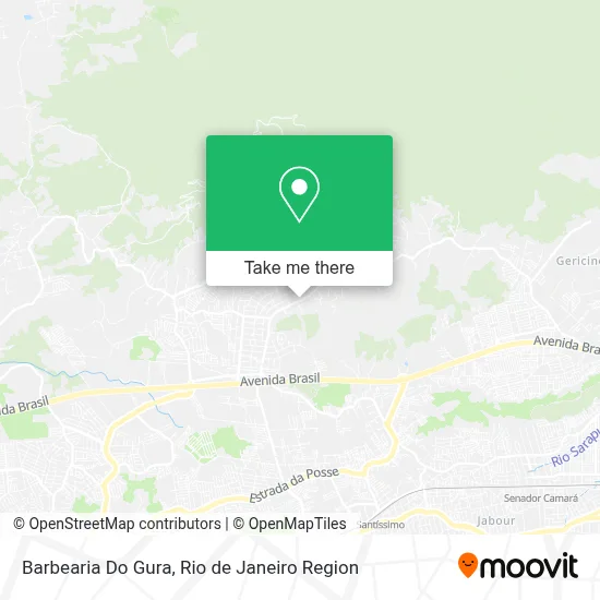 Barbearia Do Gura map