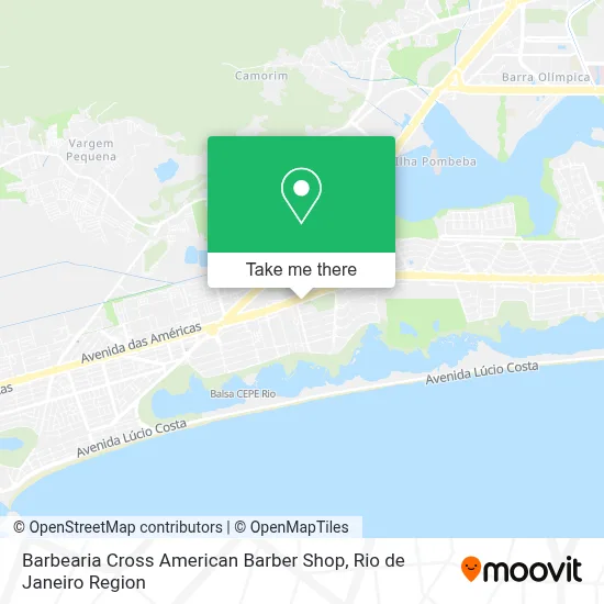 Barbearia Cross American Barber Shop map