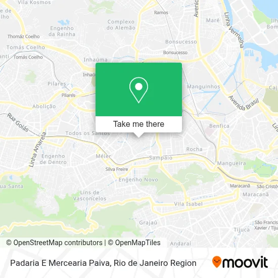 Padaria E Mercearia Paiva map