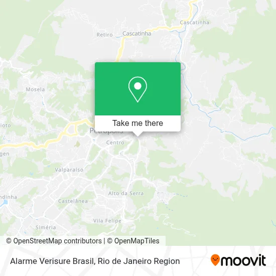 Alarme Verisure Brasil map