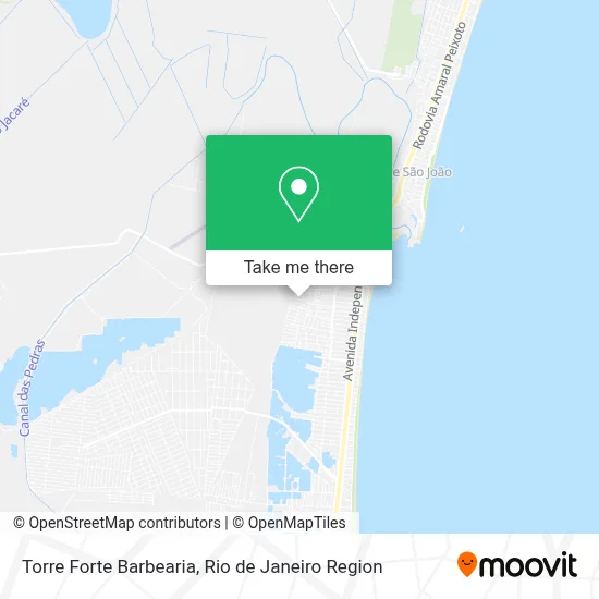 Torre Forte Barbearia map