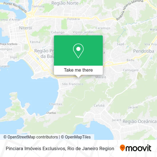 Pinciara Imóveis Exclusivos map