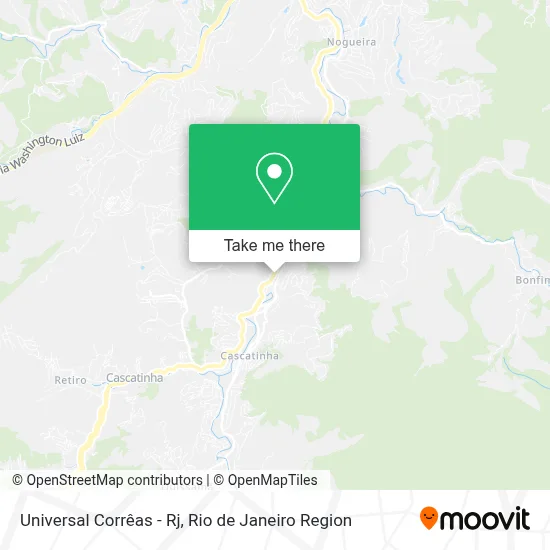 Universal Corrêas - Rj map